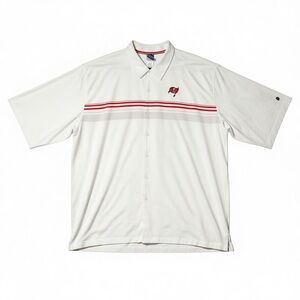 Vintage Reebok Tampa Bay Buccaneers Button Down Shirt